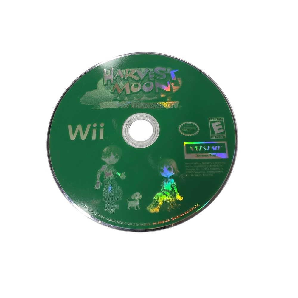 Harvest Moon Tree of Tranquility Nintendo Wii Game Disc Only